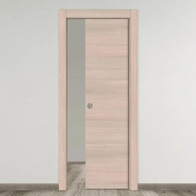 Porta interna scorrevole Bexar in legno colore larice, L 70 x H 210 cm, apertura reversibile