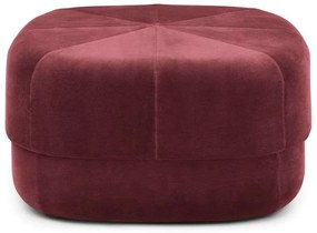 Normann Copenhagen - Circus Pouf Large Dark Red Normann Copenhagen