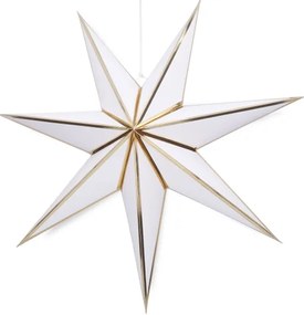 Brilagi - Stella decorativa natalizia a LED 70 cm, alimentazione 2xAA