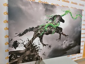 Quadro su tela – Cavallo in design unico