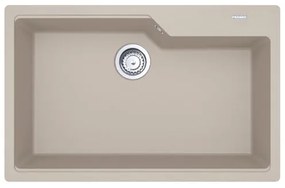 Lavello integrato 1 vasca FRANKE Urban fragranite L 50 x L 78 cm beige
