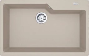 Lavello integrato 1 vasca in fragranite beige FRANKE Urban L 50 x L 78 cm