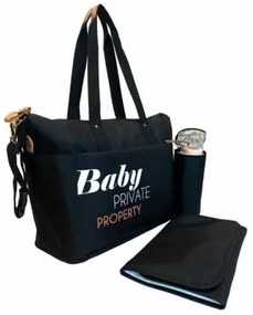 Borsa Fasciatoio per Pannolini Baby on Board Simply duffle Nero