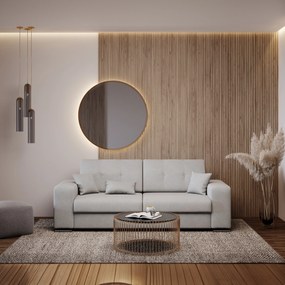 Giove divano in morbido tessuto impermeabile T02 beige