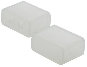 Tappo Iniziale e Terminale per Striscia Led flessibile Neon Flex modellabile 12V 10+10 pz M LEDME