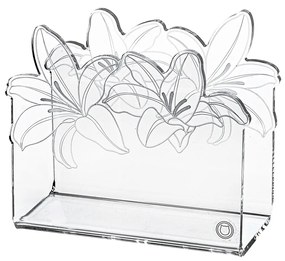 Portatovaglioli fiori plexiglass Iplex