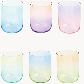 Set di 6 bicchieri Rainbow