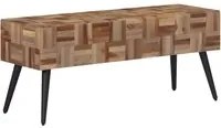 Panca 110x35x45 cm in Teak Massello di Recuperocod mxl 86286