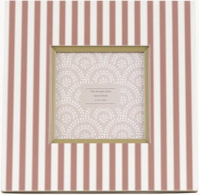 Set di 2 cornici fotografiche Stripe