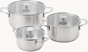 Pentole con coperchio, set da 6