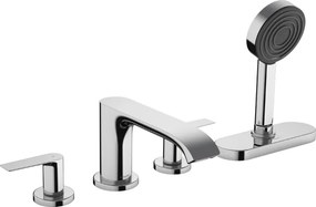 Rubinetteria 4 Fori Bordo Vasca Con Sbox Senza Corpo Incasso Cromo Hansgrohe Vivenis 75444000