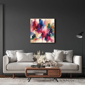 Quadro su tela – Fiori in astrazione moderna