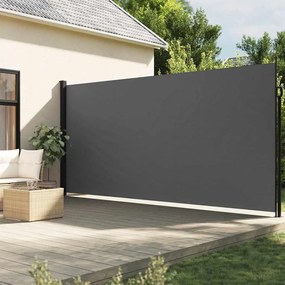 Tenda Da Sole Laterale Retrattile Antracite 220x500 Cm /