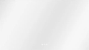 Specchio con illuminazione integrata bagno rettangolare SENSEA L 120 x H 70 x P 2.9 cm trasparente