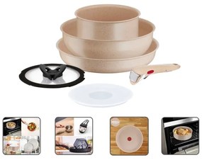 Tefal - Set di pentole 6 pezzi INGENIO DELIGHT