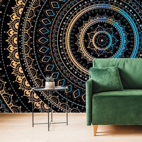 Carta da parati – Mandala con motivo solare