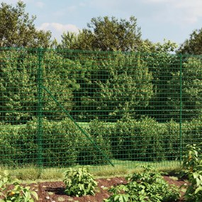 Recinzione Metallica Verde 2,2x10 M İn Acciaio Zincato /