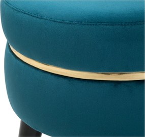 Pouf turchese Paris - Mauro Ferretti