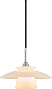 Halo Design 733644 - Lampada a sospensione con cavo SCANDINAVIA 1xG9/28W/230V Ø 20 cm bianca