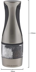 Cole&Mason - Macinaspezie elettrico 2in1 KEW 6xAA 21 cm