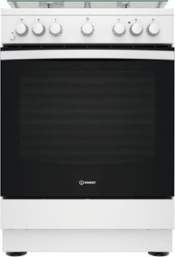 Indesit IS67G4PHW/E/1 – Cucina 60 cm, 4 fuochi gas, forno elettrico 73L bianco