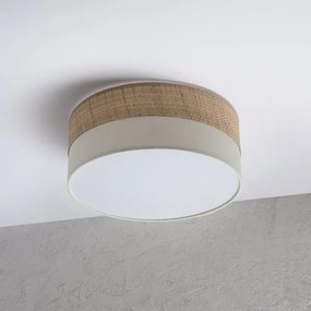 Plafoniera LED SIRJA BOHO LED/20W/230V Ø 35 cm beige/crema