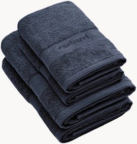 Set di 4 asciugamani in cotone Simply Bath