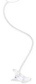 Solight WO66-W - Lampada da tavolo LED dimmerabile con clip LED/8W/230V 3000/4000/5000K bianco
