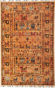 Samarkand Tappeto 80x120 (Pakistan) Annodato A Mano