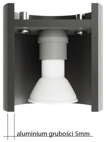 Brilagi -  Faretto LED FRIDA 1xGU10/7W/230V nero