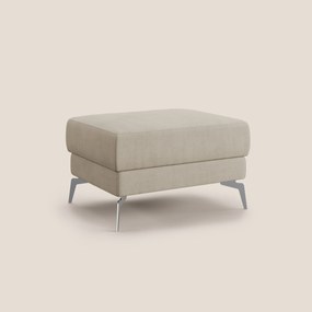 Star Pouf con piedini alti in tessuto impermeabile T02 beige