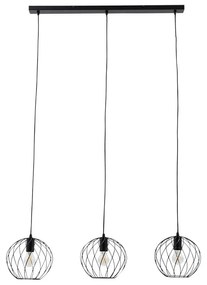 Lindby - Danika Long Lampada a Sospensione L105 Nero Lindby