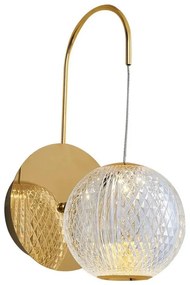 Lampada da parete LED CREMONA LED/5W/230V 3000K dorata