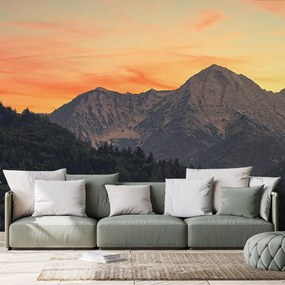 Carta da parati – Tramonto sulle montagne