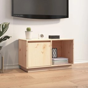 Mobile Porta TV 74x35x44 cm in Legno Massello di Pino