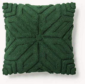 Copricuscino in cotone con motivo invernale Nira