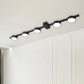 Plafoniera LED JOY 5xGX53/6W/230V nero