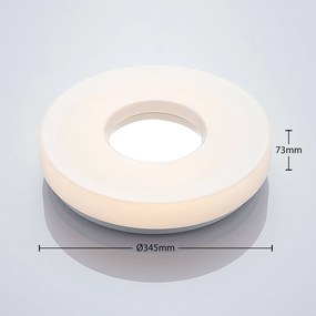 Lindby Florentina plafoniera LED, anello, 34,5 cm