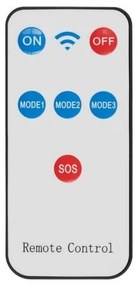 Riflettore LED solare con sensore INTEGRA LED/3W/3,7V IP44 + +TC