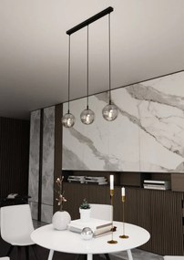 Lampadario a sospensione COSMO 3 BLACK GRAFIT