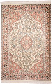 Cashmere Silk Tappeto 130 x 90 (Indian) Annodato A Mano