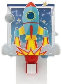 Dalber 63359 - Applique per bambini ROCKET 1xE27/15W/230V