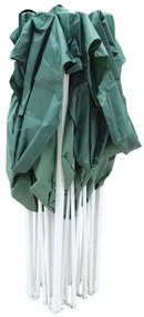 Gazebo Party 3x4,5 - Telo in poliestere Verde 420D con struttura in metallo
