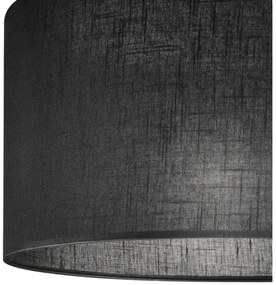 Lampadario a sospensione con filo SIRJA 1xE27/60W/230V nero