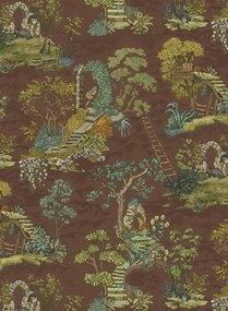 Josephine Munsey Tapete Islet Hoping - Brown and Olive