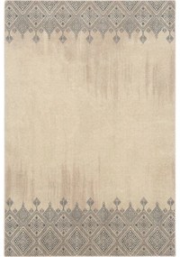 Tappeto in lana beige 133x180 cm Decori - Agnella