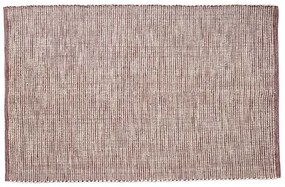 Poppy Rug 120x180 Burgundy/White - Hübsch