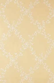 Farrow & Ball Carta da parati Toile Trellis - Dorset Cream/ All White