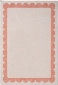Tappeto in cotone a pelo corto lavabile Frame