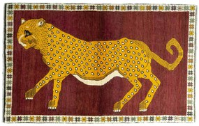 Gabbeh Tappeto persiano 190 x 120 Rosso (Iran) Annodato A Mano